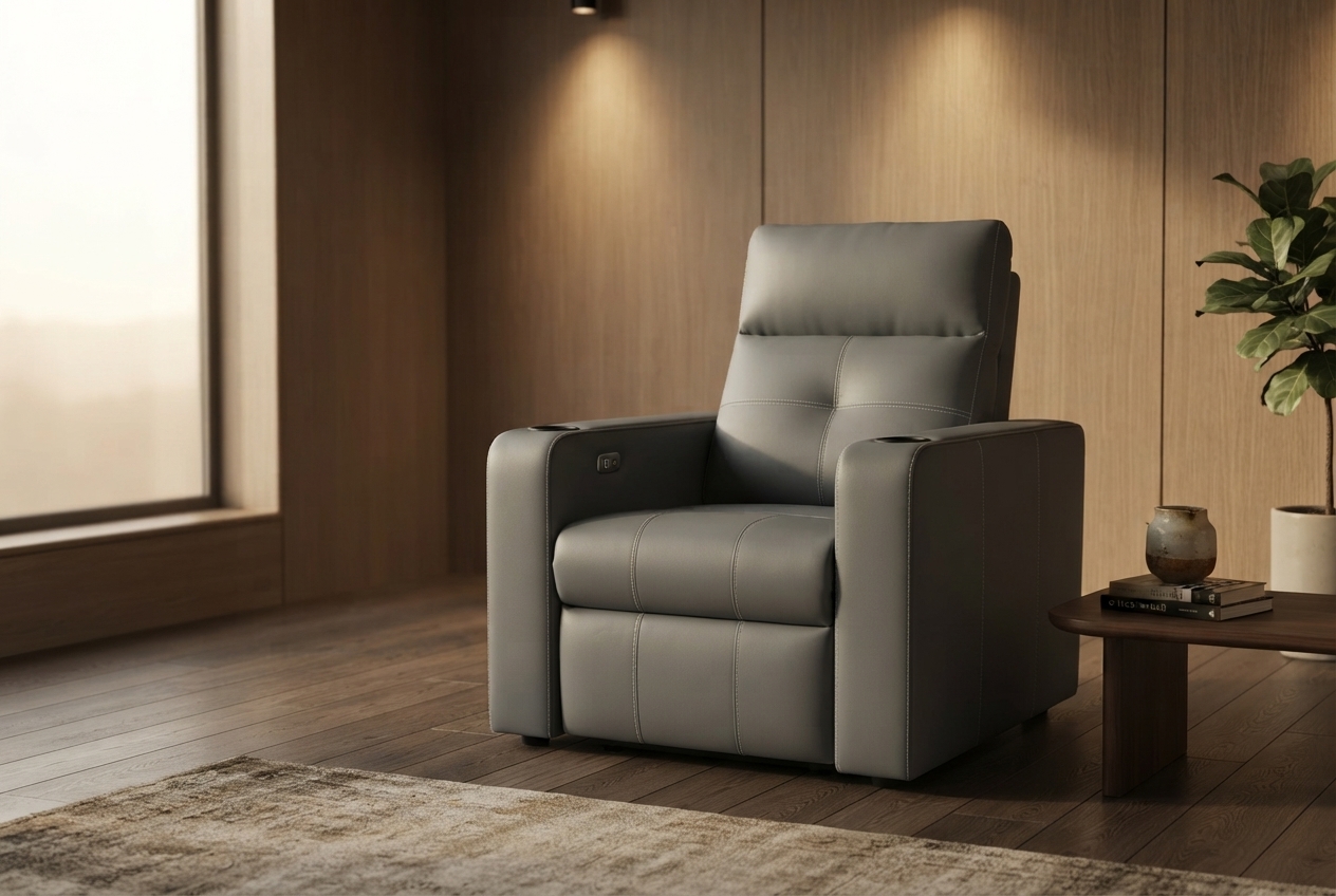 Astra Cinema Recliner photographed in a room