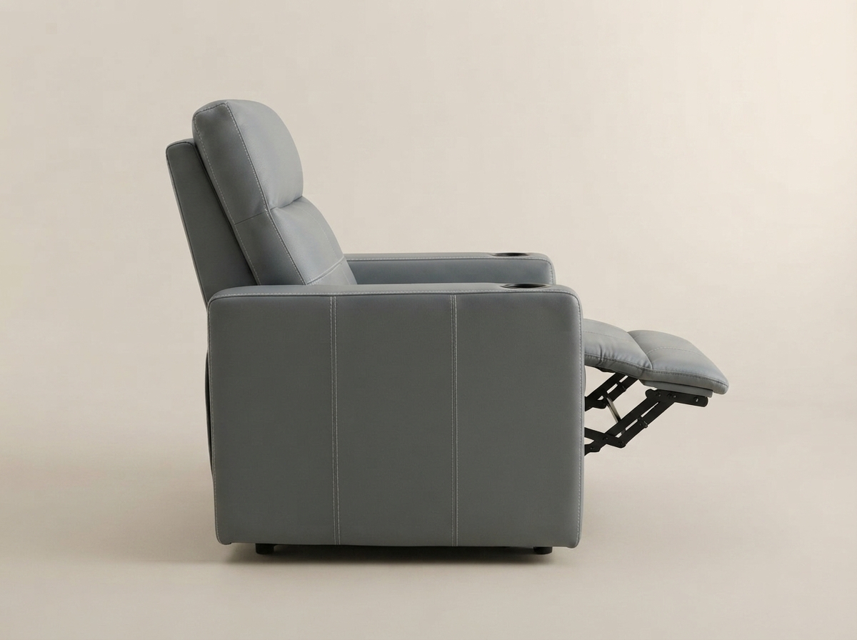 The side profile of Astra Cinema Recliner