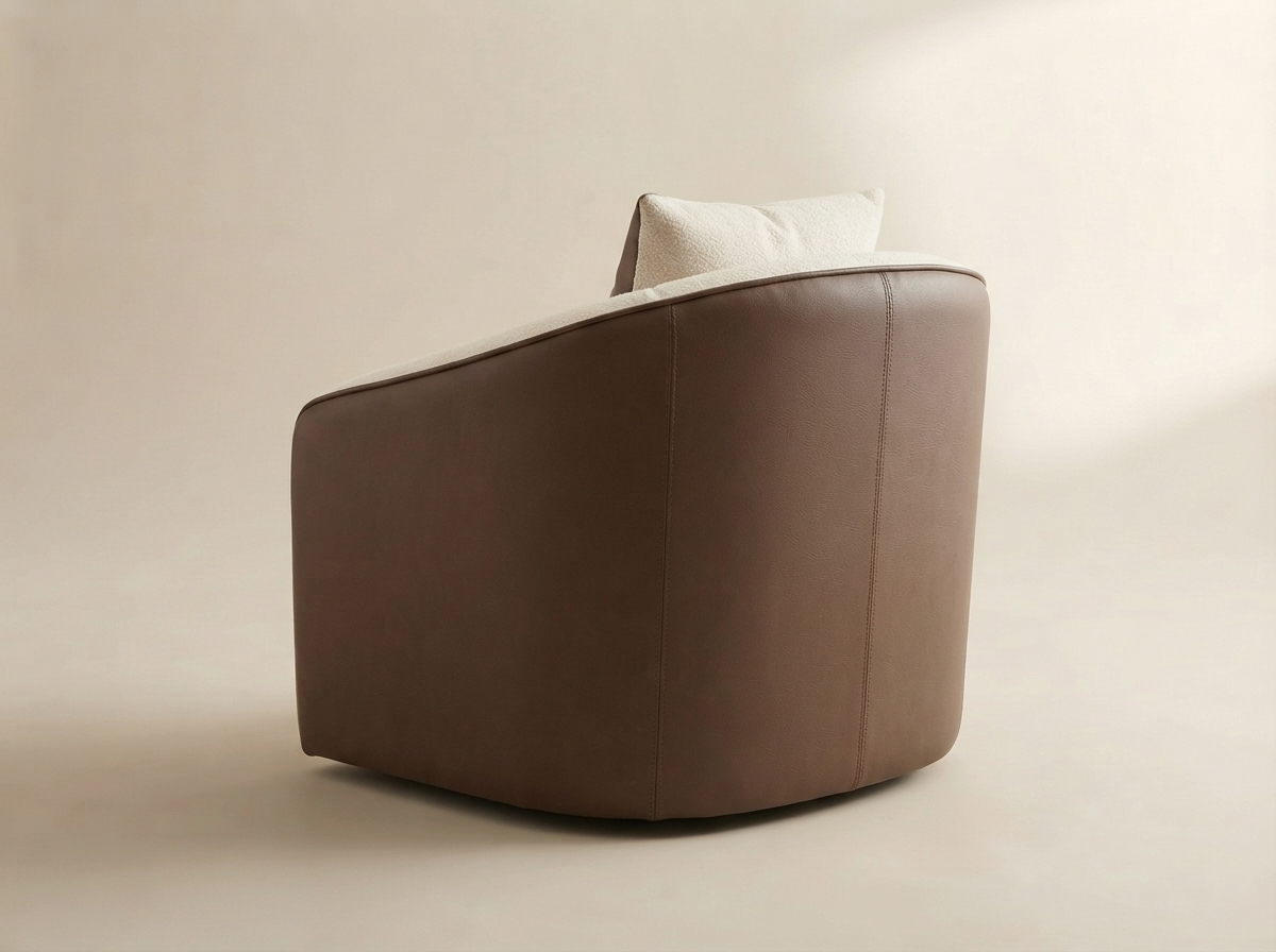 The back of Cove Tub Chair