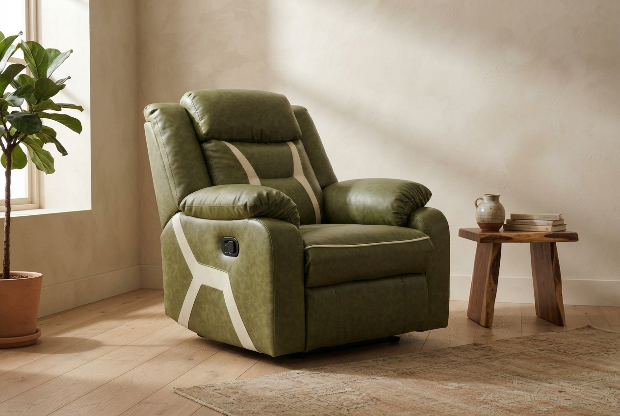 Cypress Recliner — Single photographed in a room