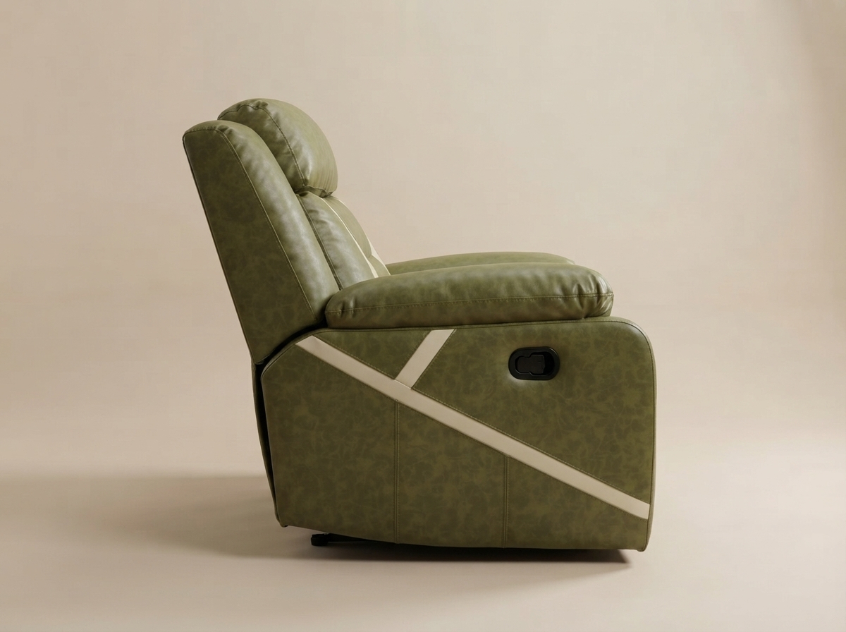 The side profile of Cypress Recliner — Single
