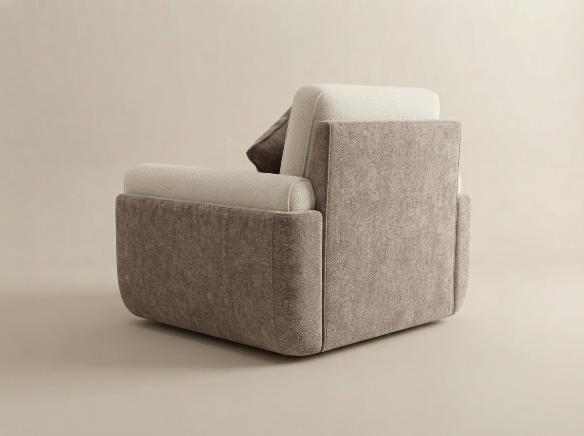 The back of Dune Armchair