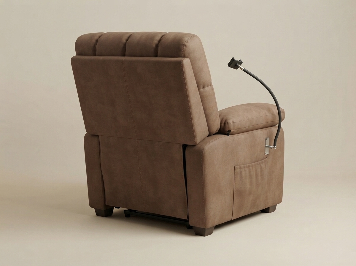 The back of Halcyon Lift Recliner