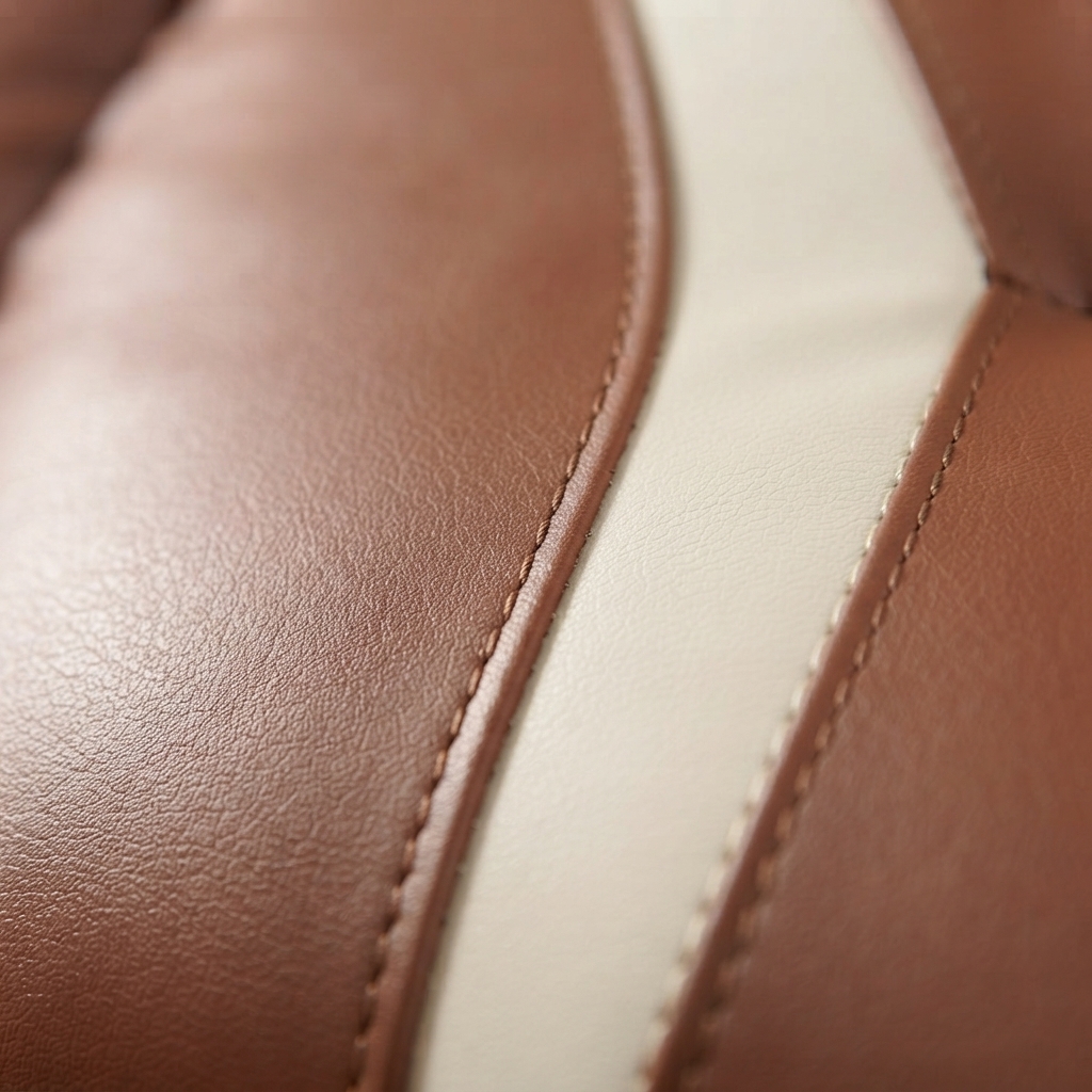 A close photograph of the material Sienna Recliner is built in